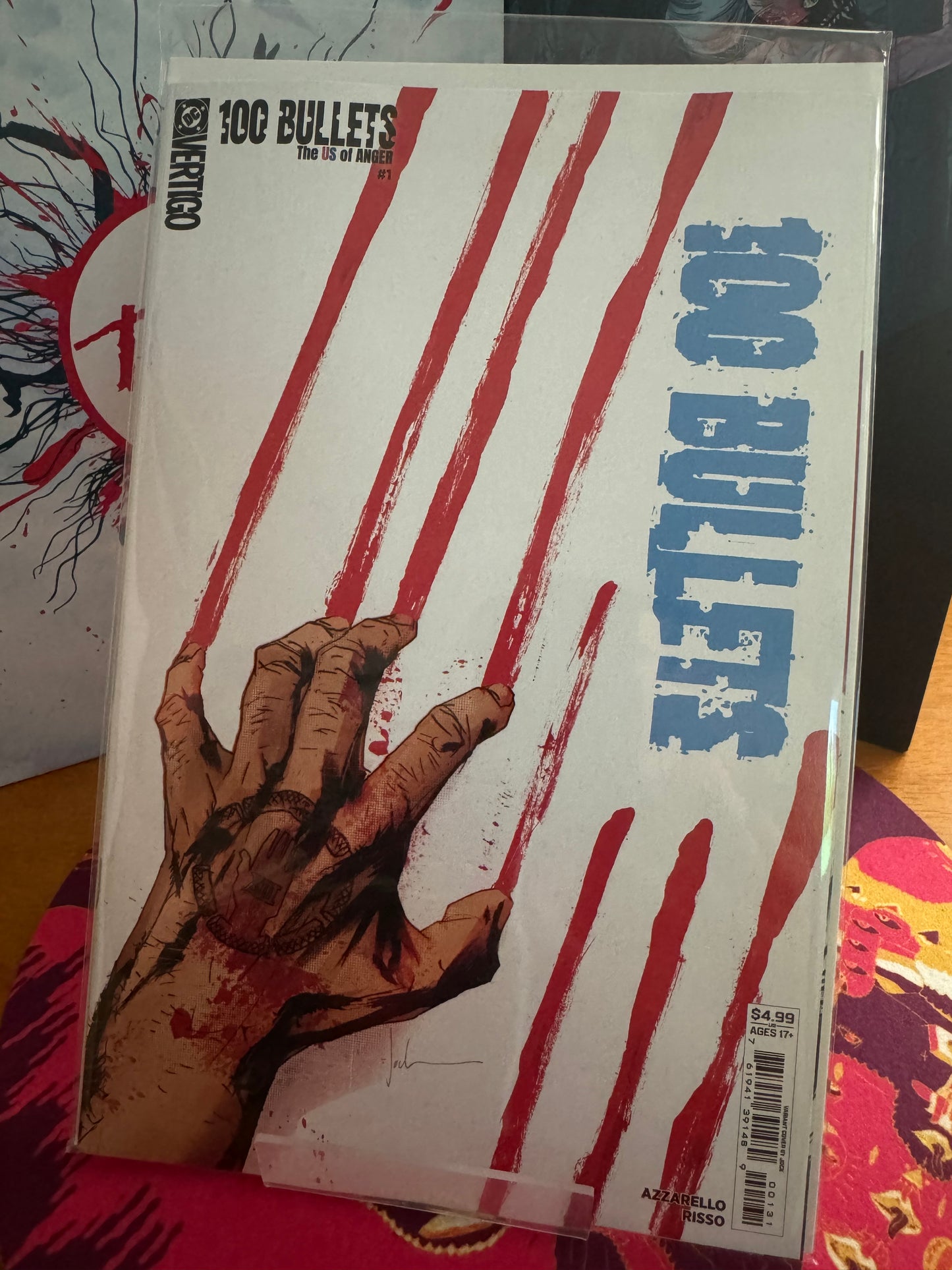 100 Bullets US of Anger #1