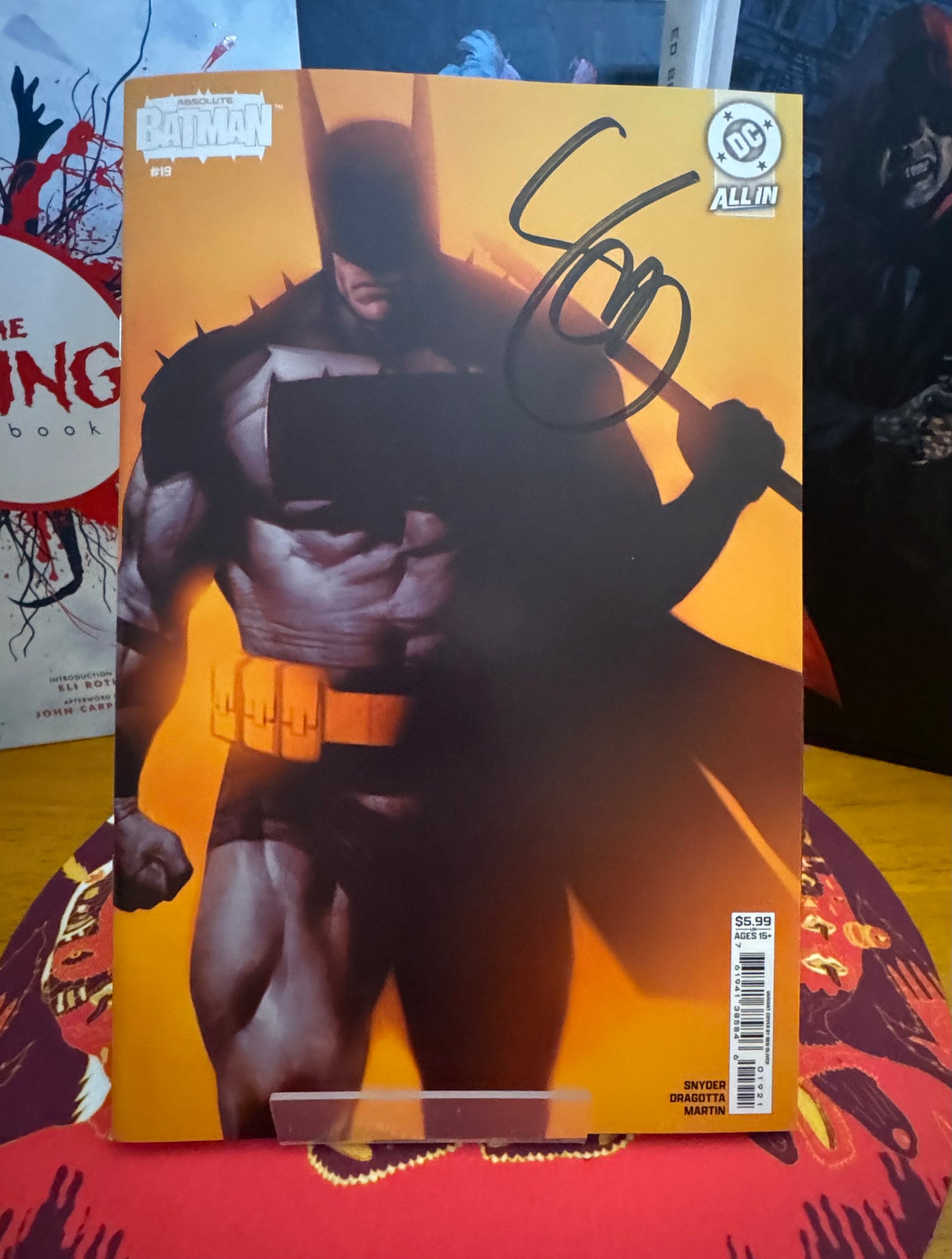 Absolute Batman #19 signed by Scott Snyder