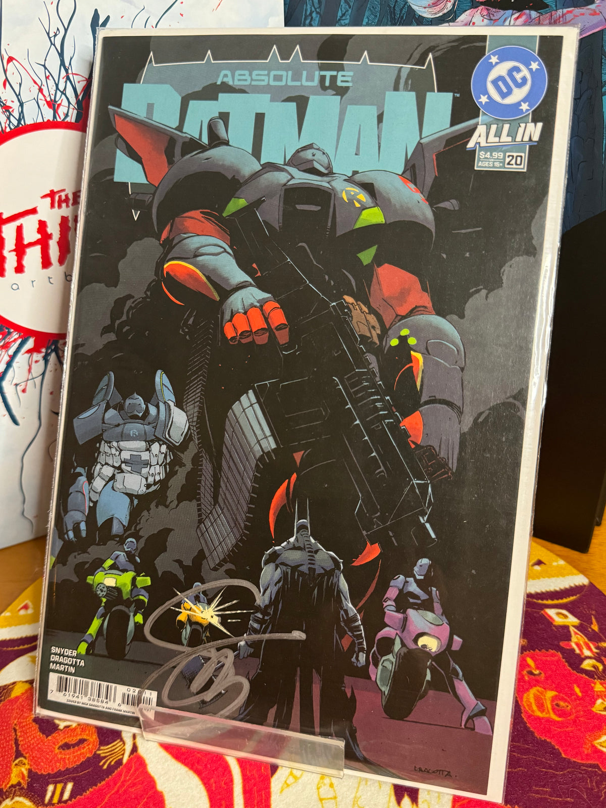 Absolute Batman #20 signed by Scott Snyder