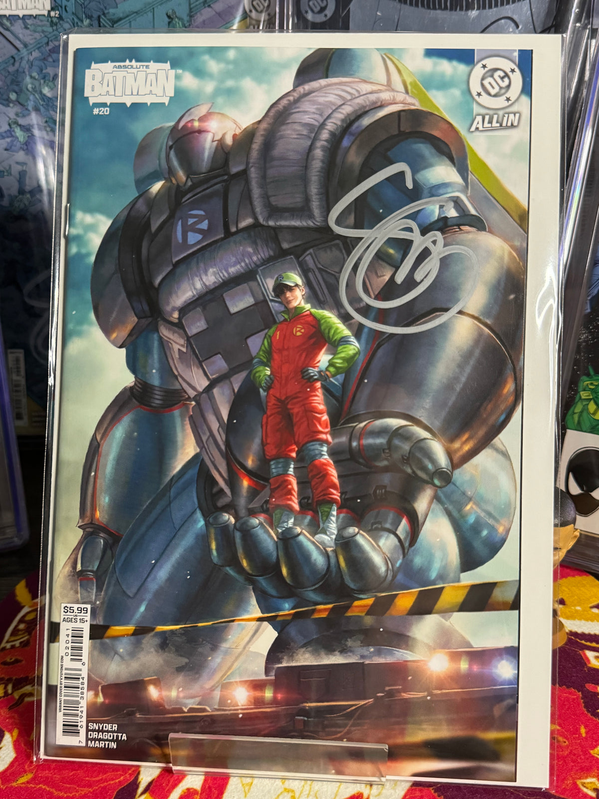 Absolute Batman #20 signed by Scott Snyder