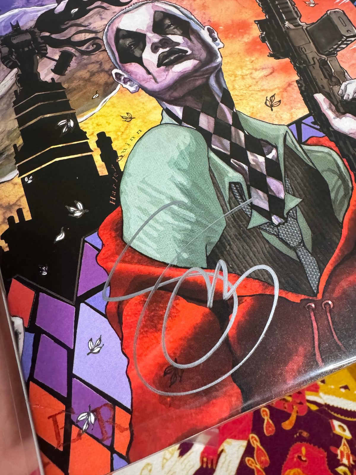 Absolute Batman #22 David Mack exclusive signed by Scott Snyder