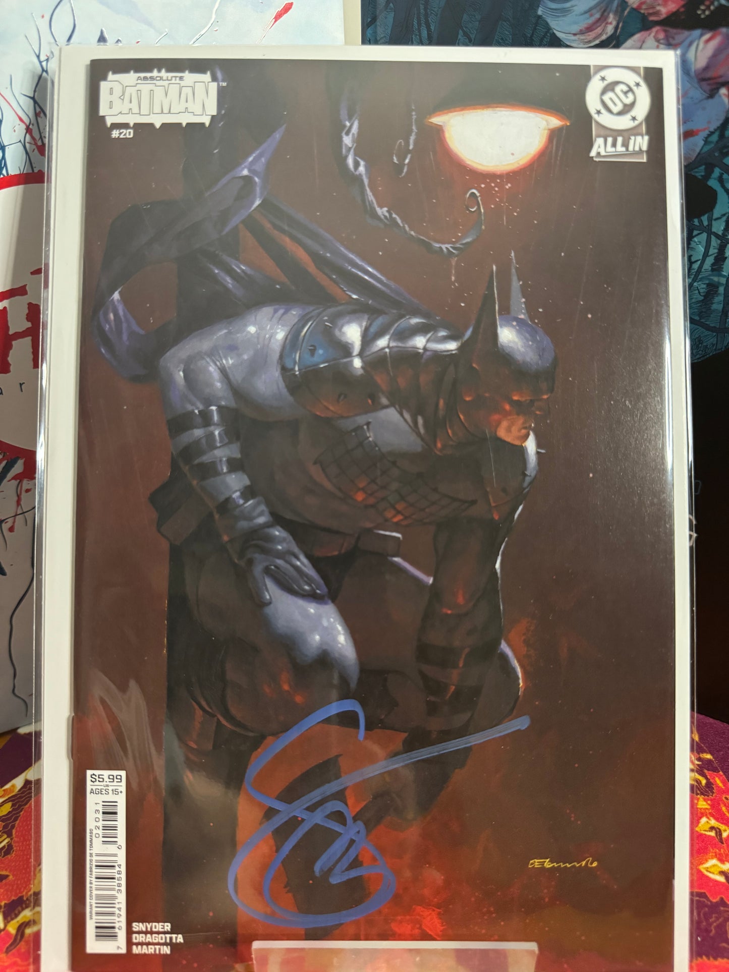 Absolute Batman #20 signed by Scott Snyder