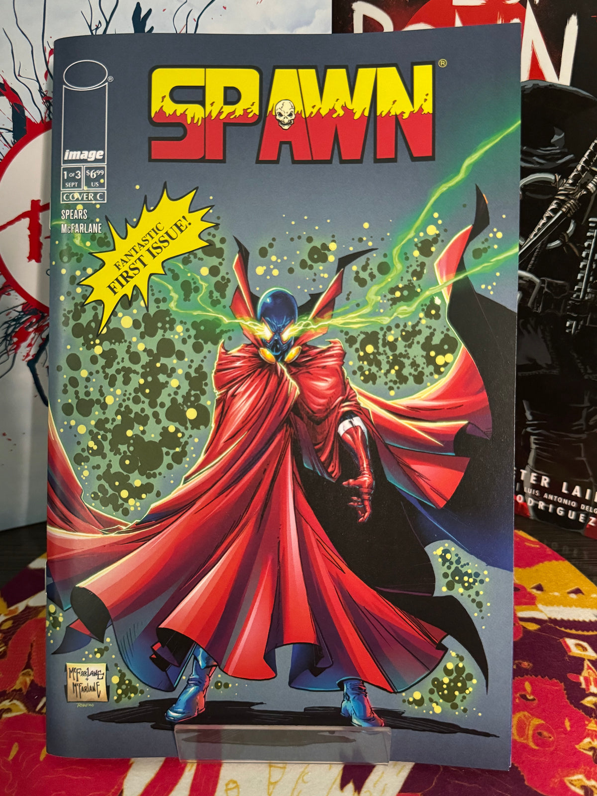 SPAWN 77 #1 (OF 3) CVR C TODD MCFARLANE ORIGINAL 1977 UPDATE VAR