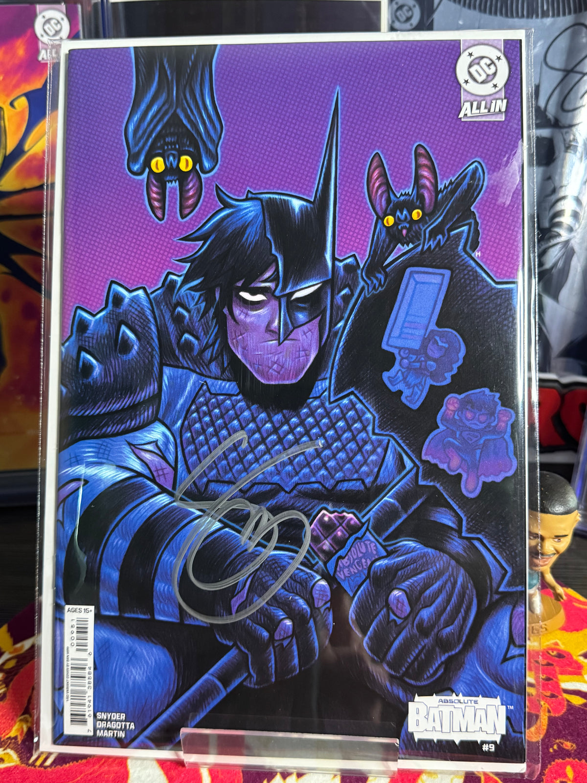 Absolute Batman #9 1:50 signed by Scott Snyder