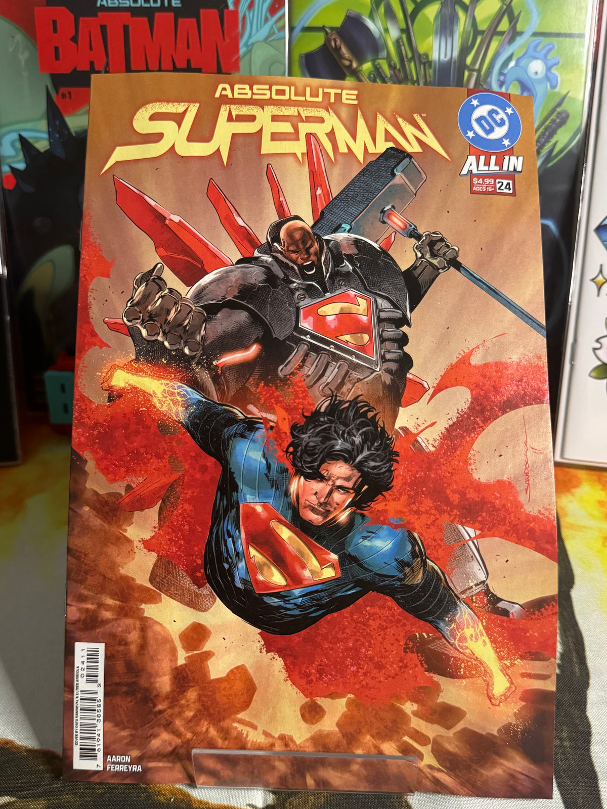 ABSOLUTE SUPERMAN #24 CVR A RAFA SANDOVAL