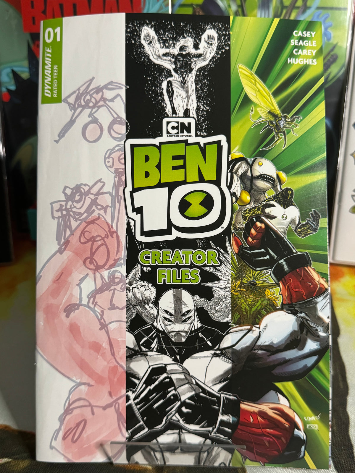 BEN 10 #1 CREATOR FILES (ONE SHOT) CVR A ROBERT CAREY