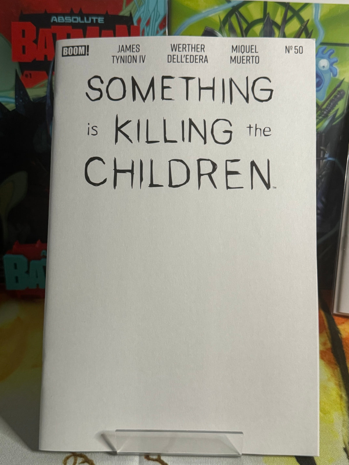 Something is Killing the Children #50 CVR D Blank Sketch Variant