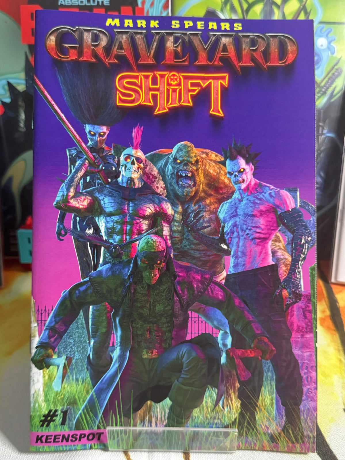 MARK SPEARS GRAVEYARD SHIFT #1 CVR A MARK SPEARS SHIFT HAPPENS