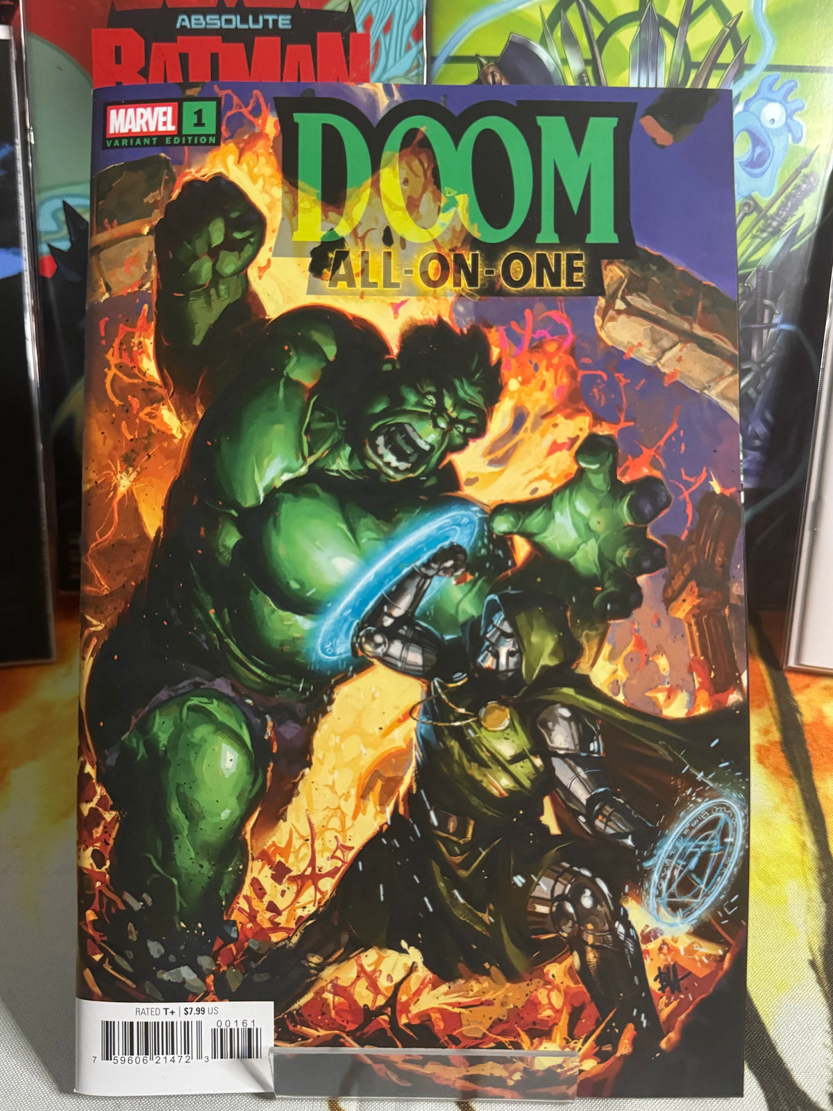 DOOM ALL-ON-ONE #1 BEN HARVEY VARIANT