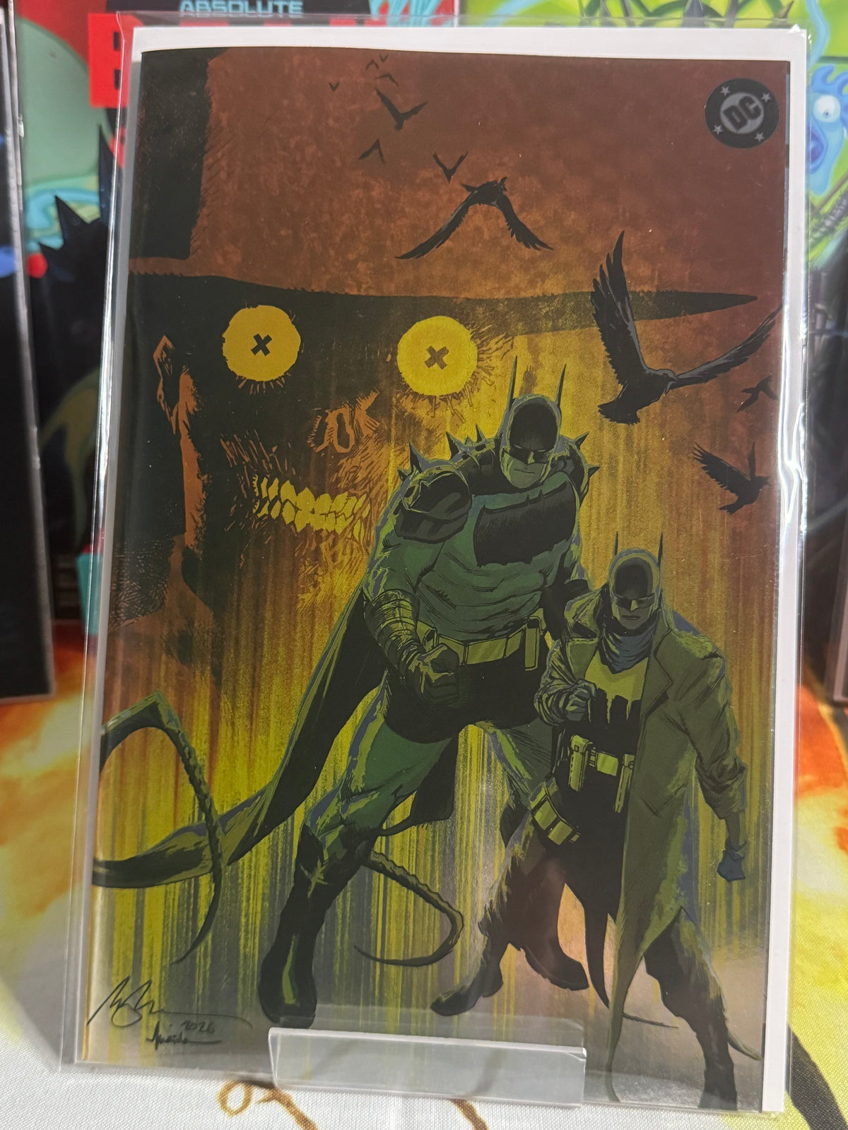 ABSOLUTE BATMAN #24 Raphael Albuquerque Exclusive NYCC VIRGIN FOIL LTD 1000
