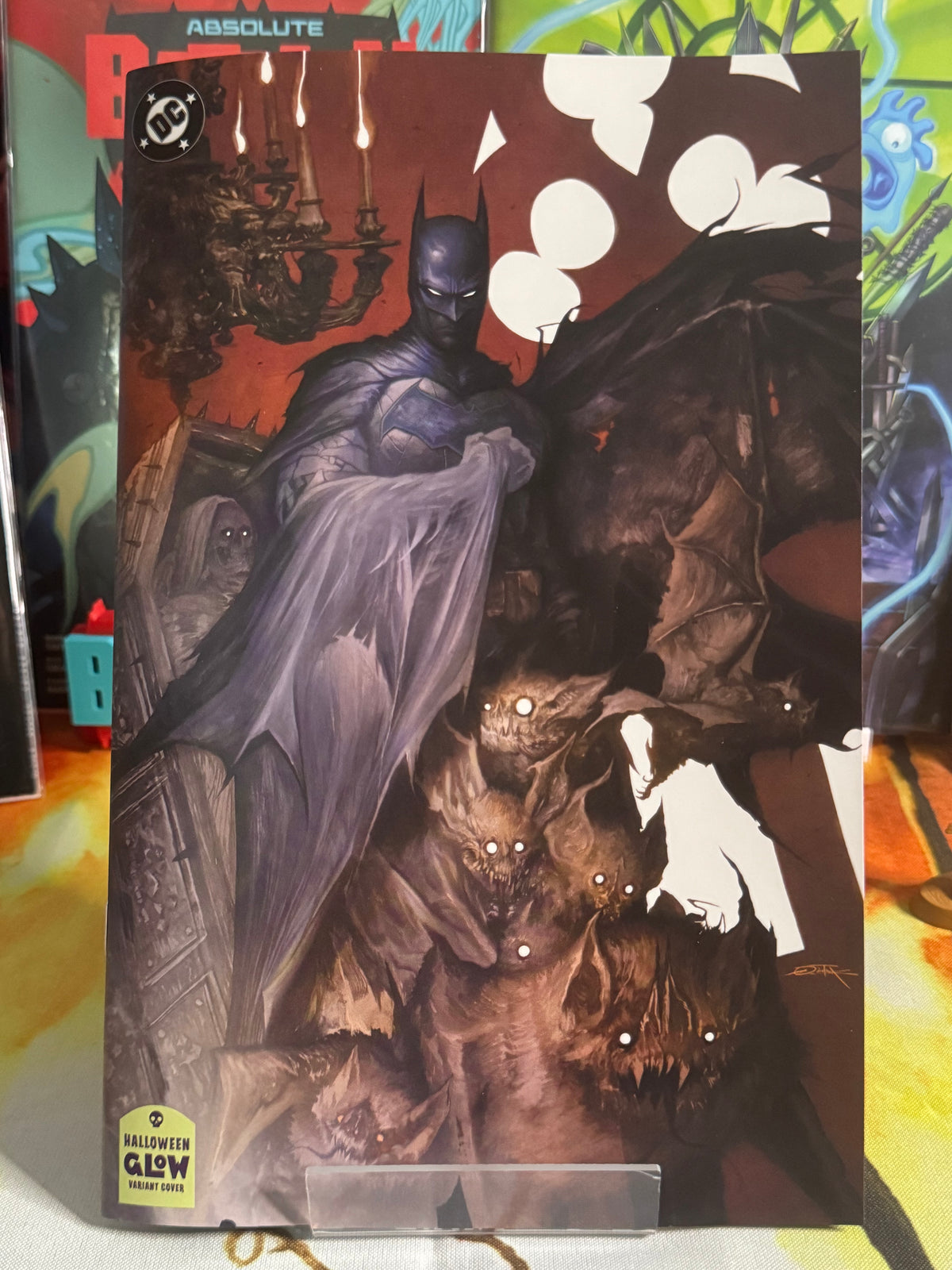 BATMAN #14 CVR I DAN QUINTANA HALLOWEEN GLOW-IN-THE-DARK VARIANT (BATMAN BAD SEEDS)