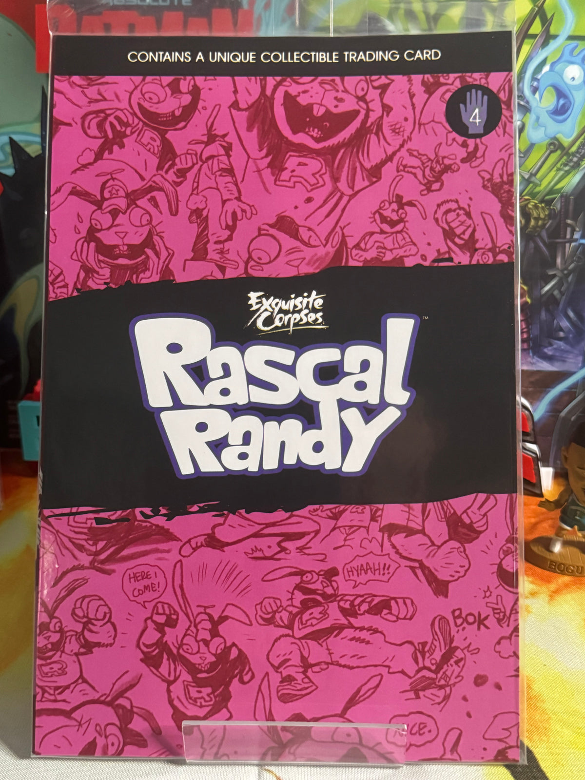 RASCAL RANDY #4 (OF 5) CVR C POLYBAGGED WITH COLLECTIBLE CARD VARIANT