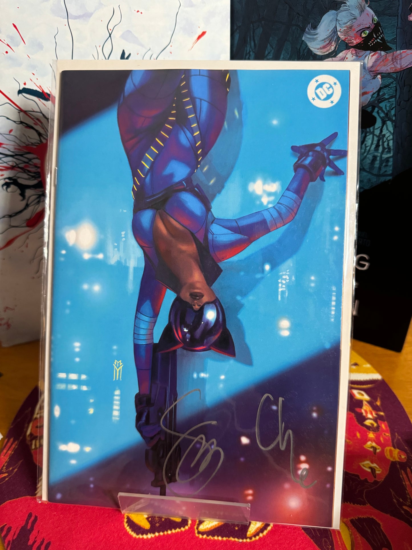 Absolute Catwoman #1 Miguel Mercado full art variant double signed by Che Grayson and Scott Snyder