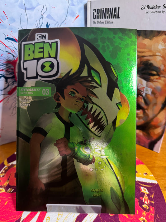 Ben 10 #3 Eric Canete foil 1:7 ratio variant