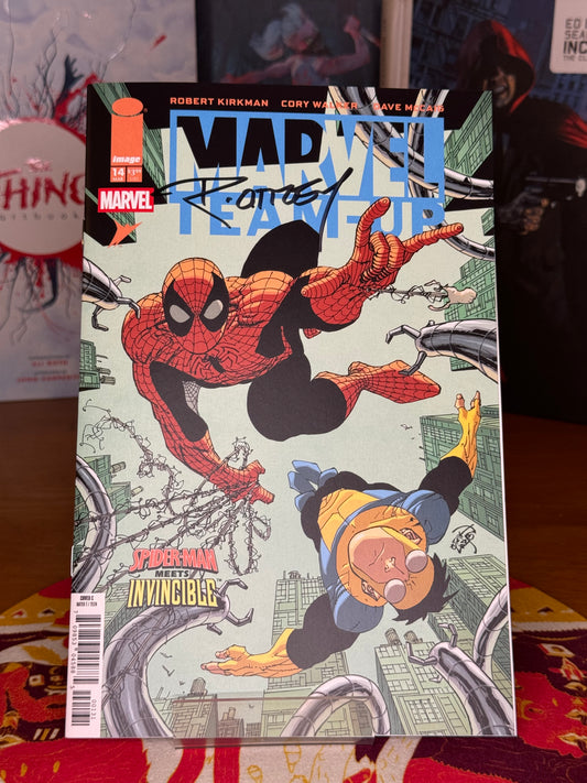 Marvel Team-Up #14 signed by Ryan Ottley