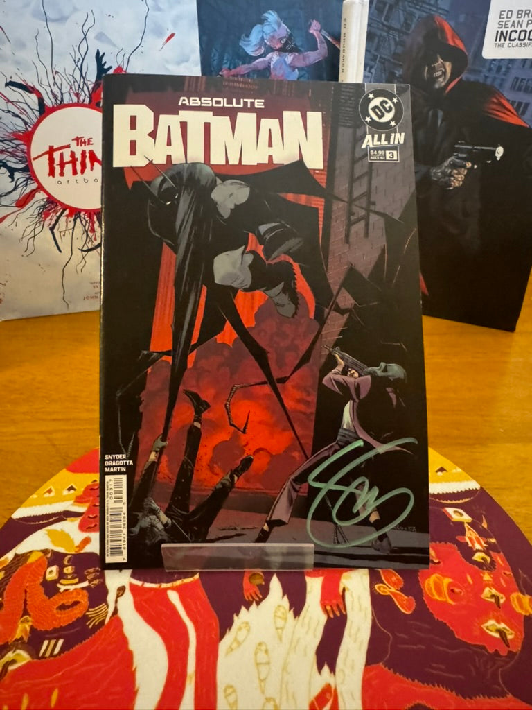 Absolute Batman #3 signed by Scott Snyder