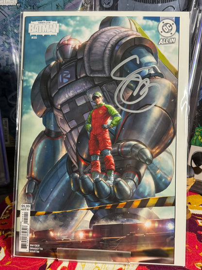 Absolute Batman #20 signed by Scott Snyder