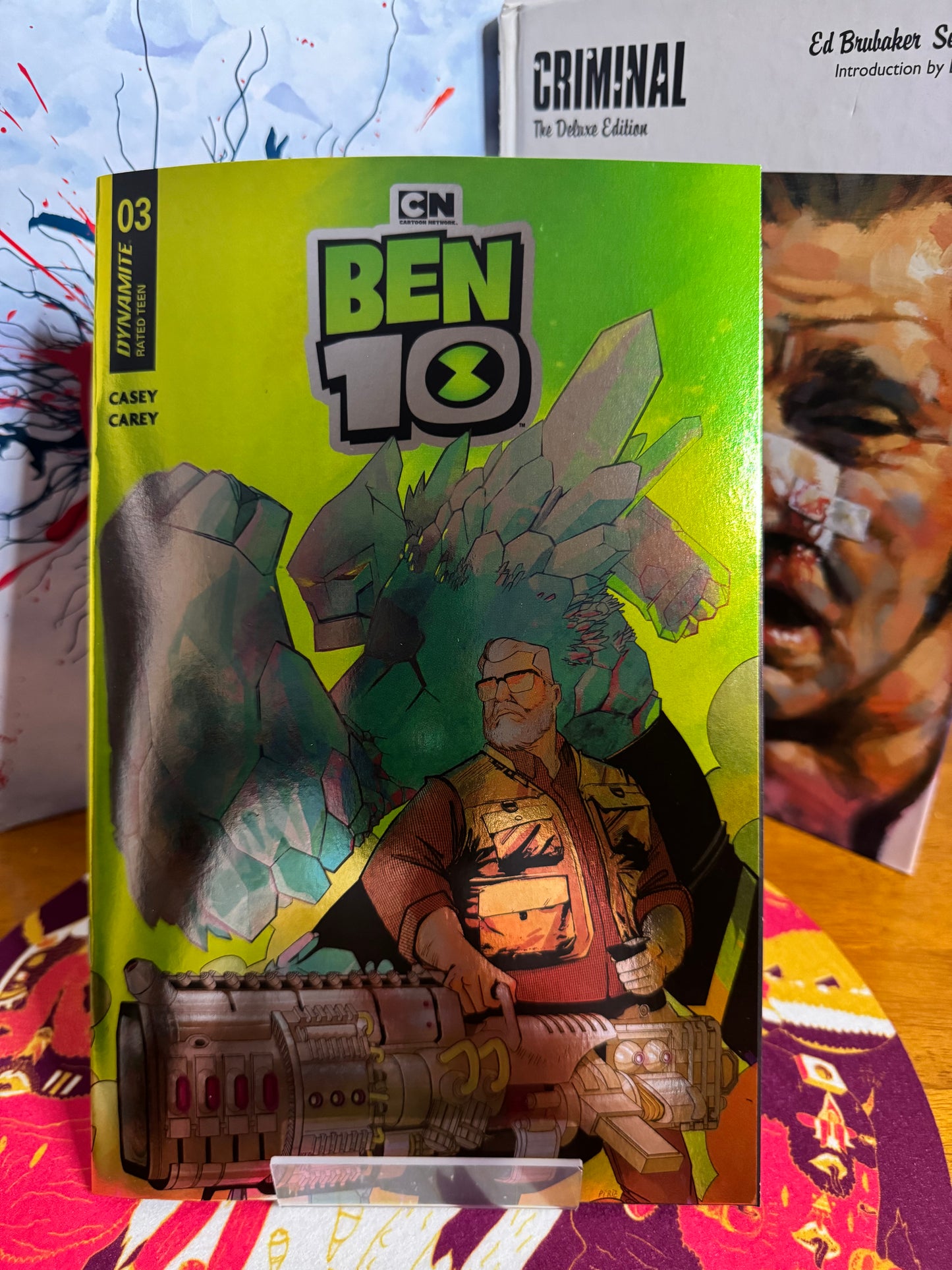 Ben 10 #3 Sebastian Piriz 1:10 foil ratio variant