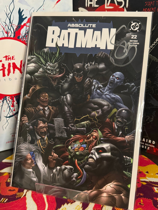 Absolute Batman #22 signed by Scott Snyder