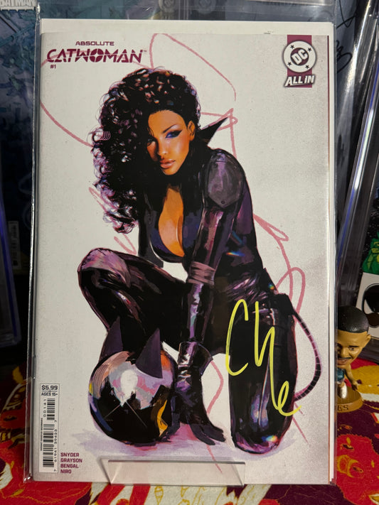 Absolute Catwoman #1 variant signed by Che Grayson