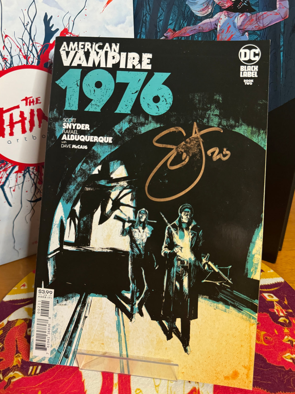 American Vampire 1976 #2 signed by Scott Snyder