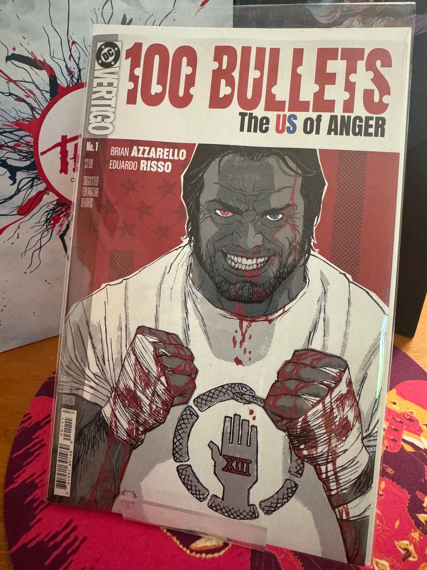 100 Bullets US of Anger #1