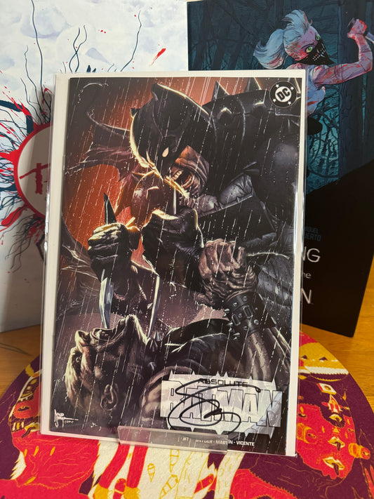 Absolute Batman #7 signed by Scott Snyder