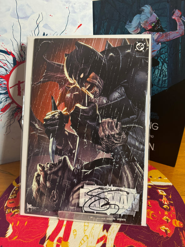 Absolute Batman #7 signed by Scott Snyder