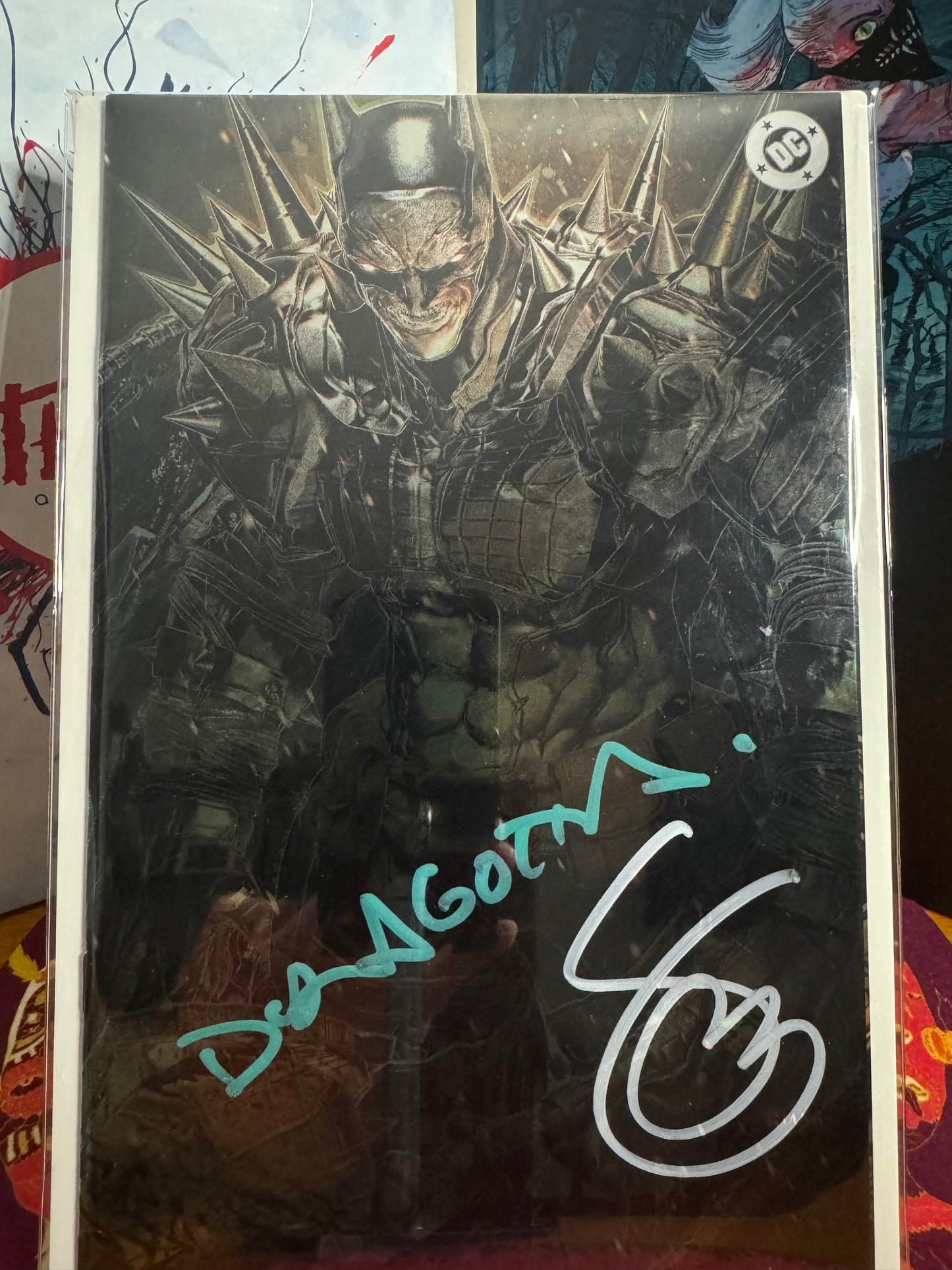Absolute Batman #18 Giang variant, signed by Scott Snyder and Nick Dragotta