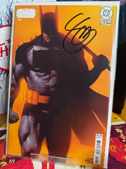 Absolute Batman #19 signed by Scott Snyder