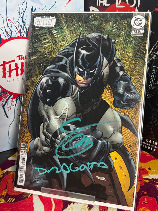 Absolute Batman #17 double signed by Scott Snyder and Nick Dragotta