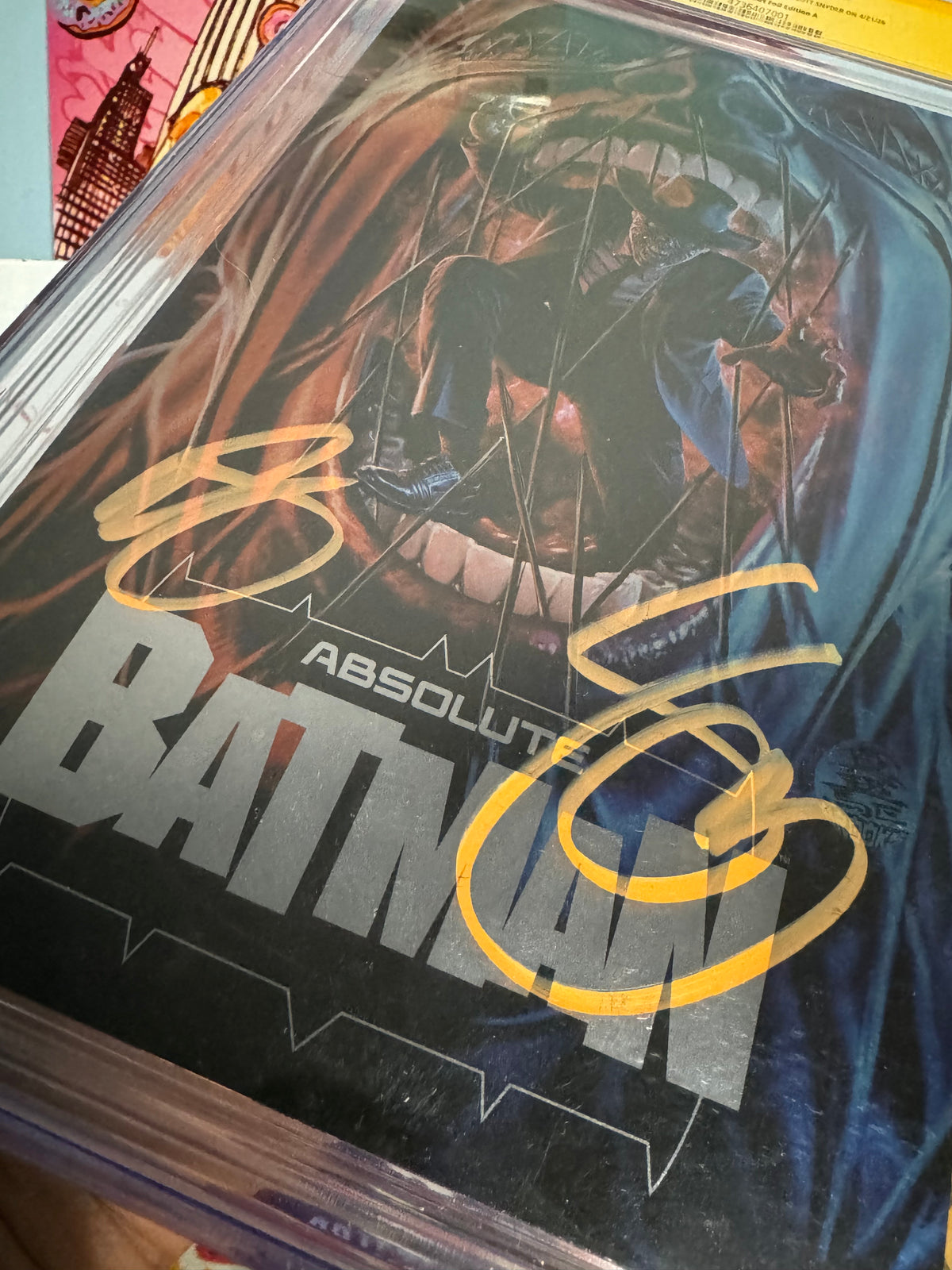 Absolute Batman #19 CGC Signature Series 9.8 Mark Brooks exclusive foil signed by Snyder and Brooks