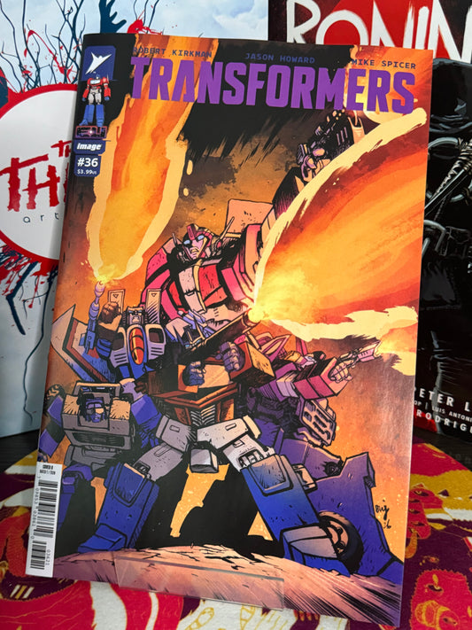 TRANSFORMERS #36 CVR B DANIEL WARREN JOHNSON & MIKE SPICER VAR