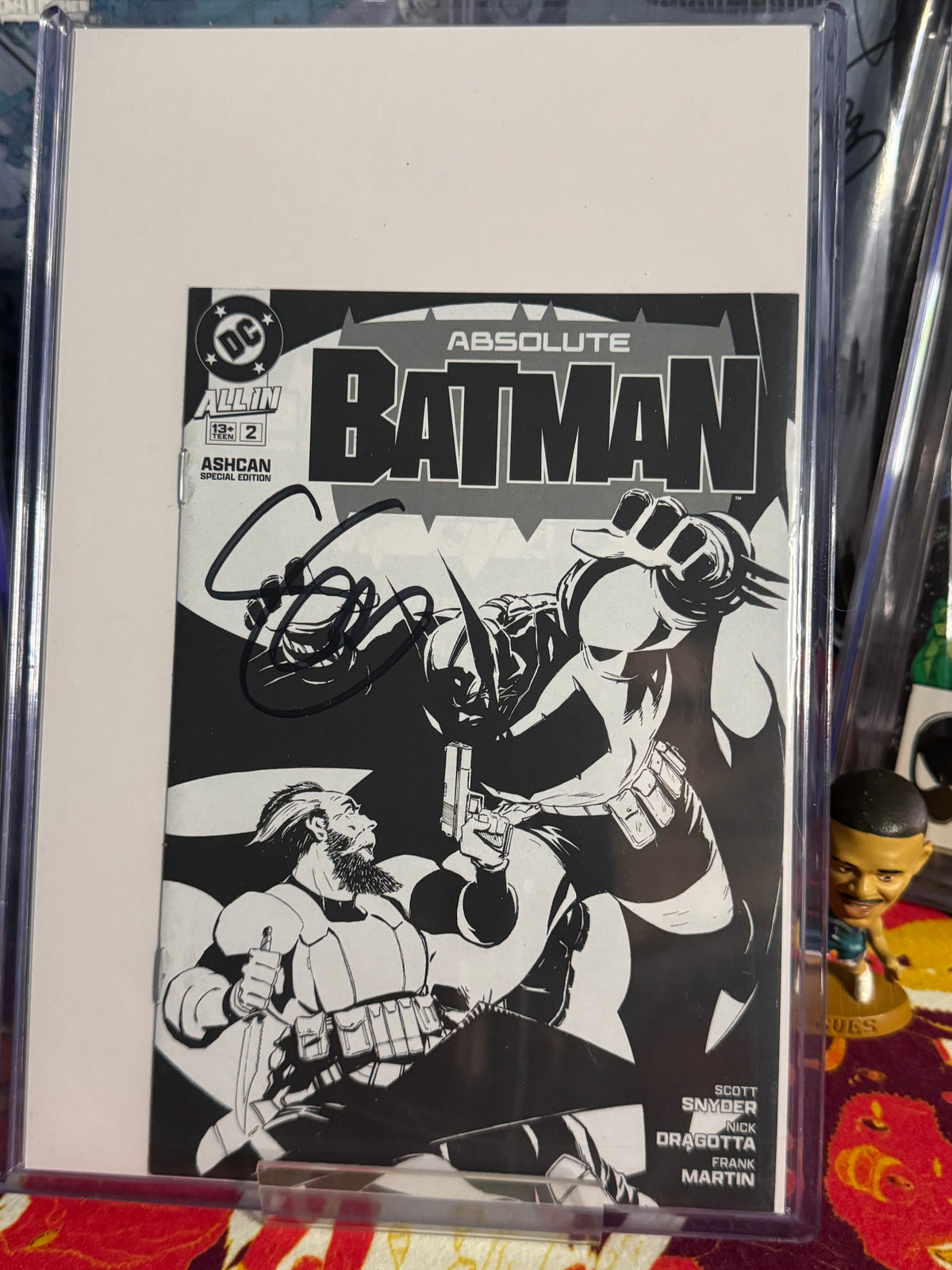 Absolute Batman #2 Ashcan signed by Scott Snyder