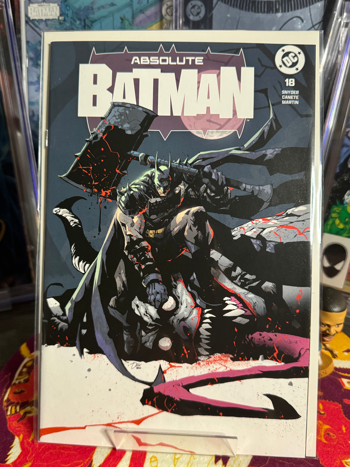 Absolute Batman #18 Dexter Soy trade dress exclusive
