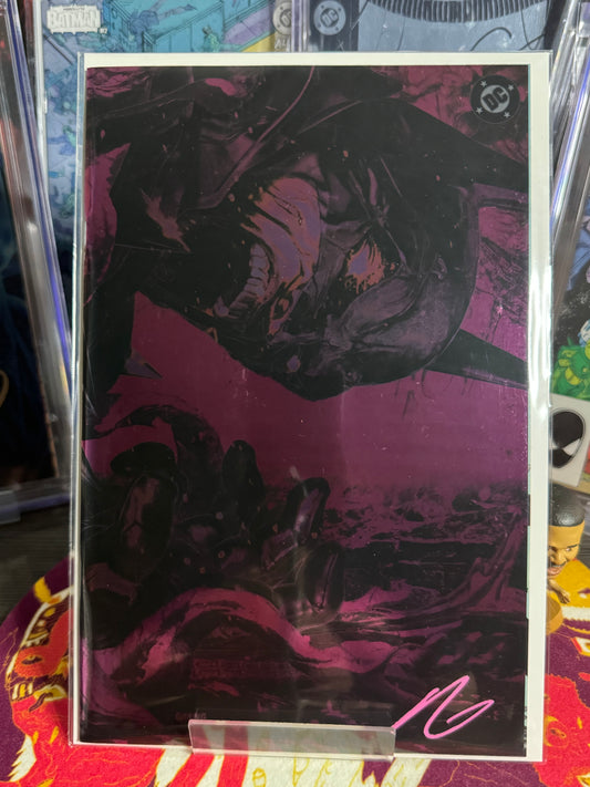 Absolute Batman #23 signed by John Giang bubblegum exclusive variant