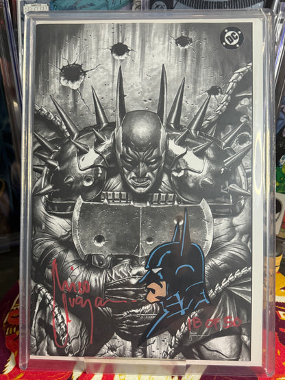 Absolute Batman #22 signed and remarked by Mico Suayan
