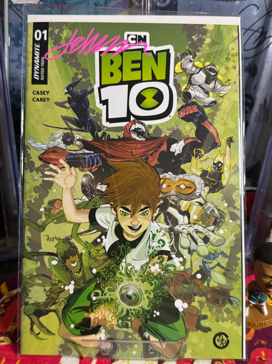 Ben 10 #1 signed by Dave Johnson