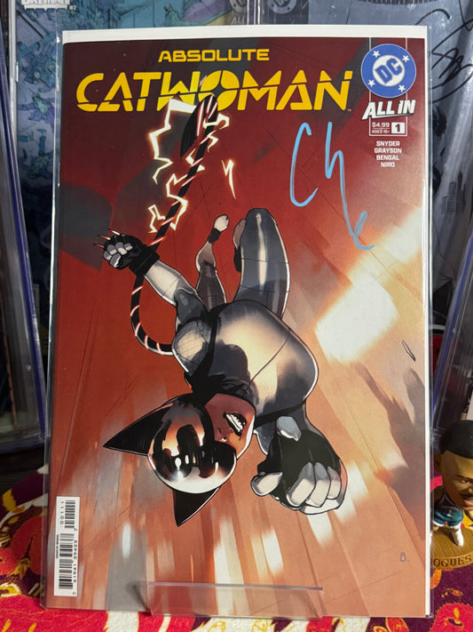 Absolute Catwoman #1 signed by Che Grayson
