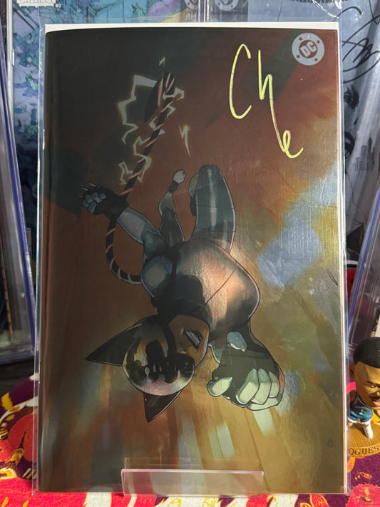 Absolute Catwoman #1 foil signed by Che Grayson