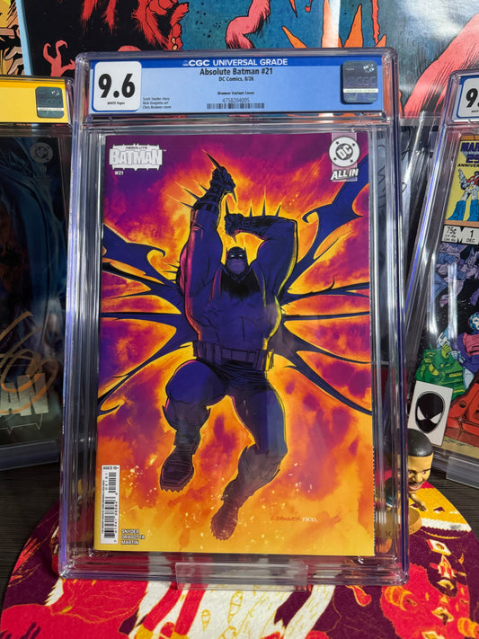 Absolute Batman #21 1:25 CGC 9.6