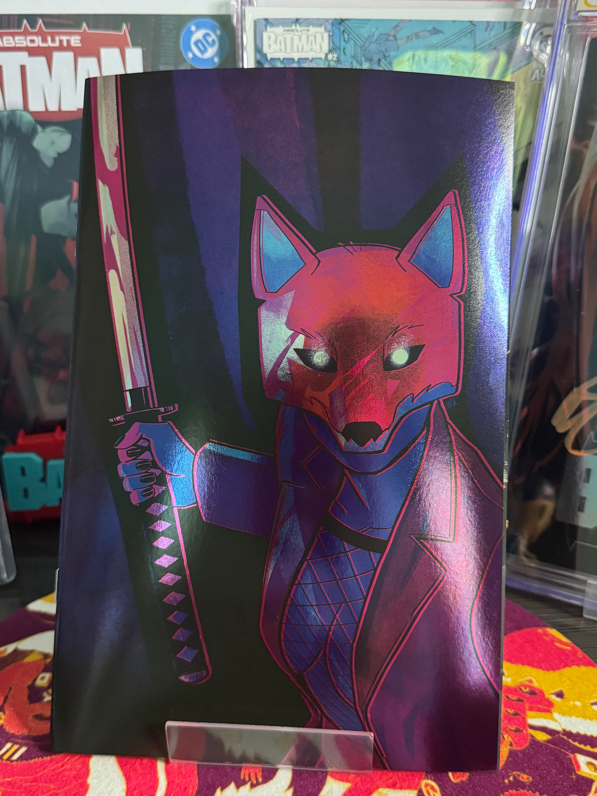 Fox Mask Killer #1 cvr J Foil variant