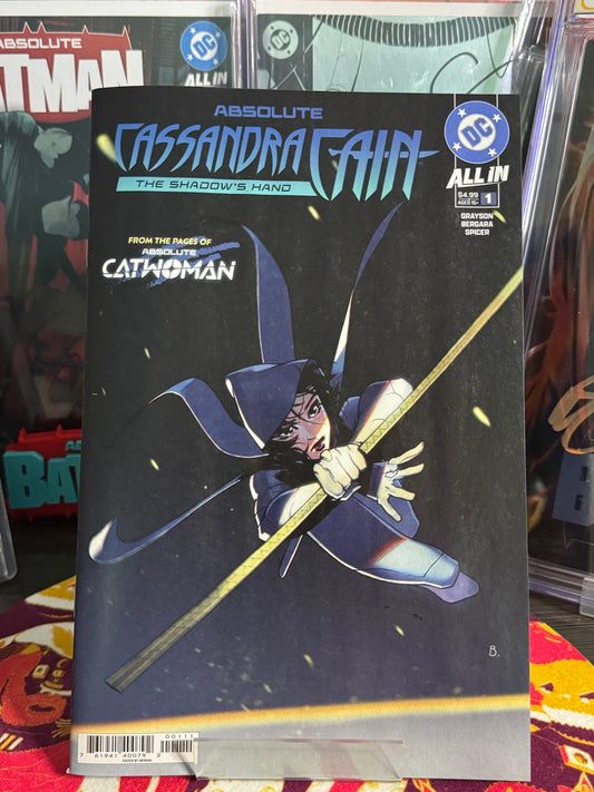 ABSOLUTE CASSANDRA CAIN THE SHADOWS HAND #1 (ONE SHOT) CVR A