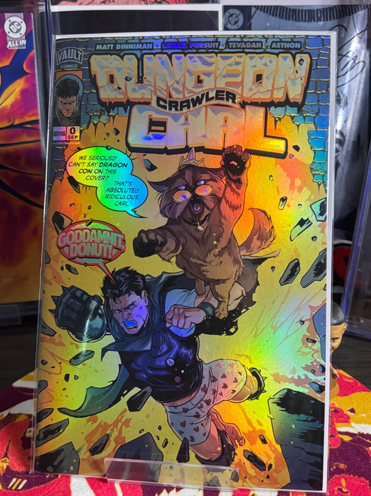 DUNGEON CRAWLER CARL #0 Comic (Dragon Con Exclusive Foil Var, LTD 500, Sold Out)