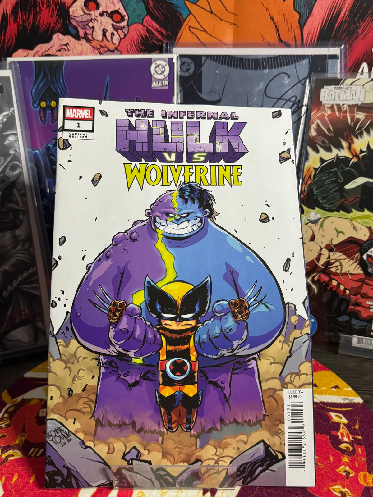 INFERNAL HULK VS. WOLVERINE #1 SKOTTIE YOUNG VARIANT