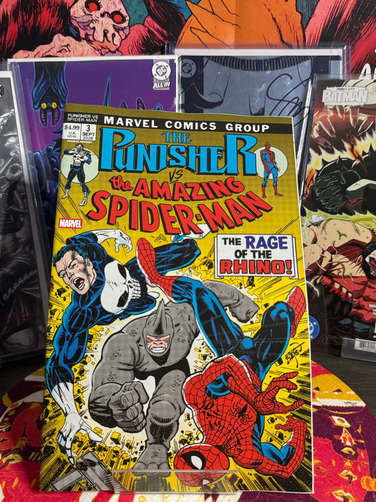 PUNISHER VS. SPIDER-MAN #3 ERIK LARSEN VARIANT