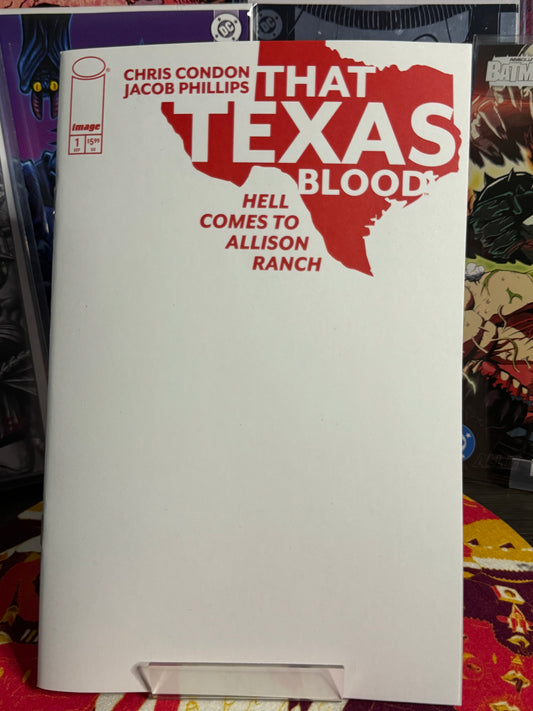 THAT TEXAS BLOOD HELL COMES TO ALLISON RANCH #1 (OF 6) CVR E BLANK SKETCH VAR (MR)
