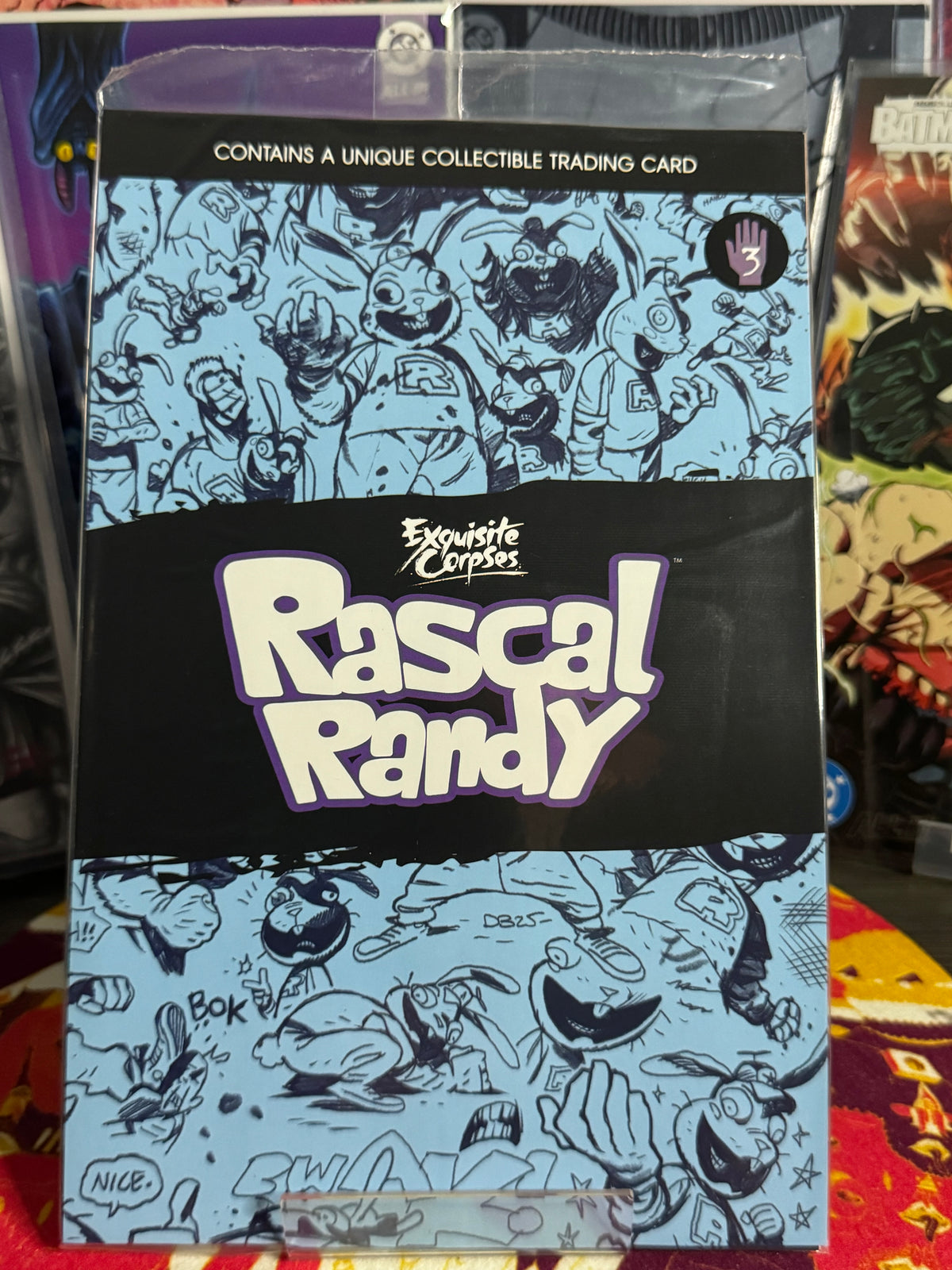 Rascal Randy #3 trading card variant, cover C
