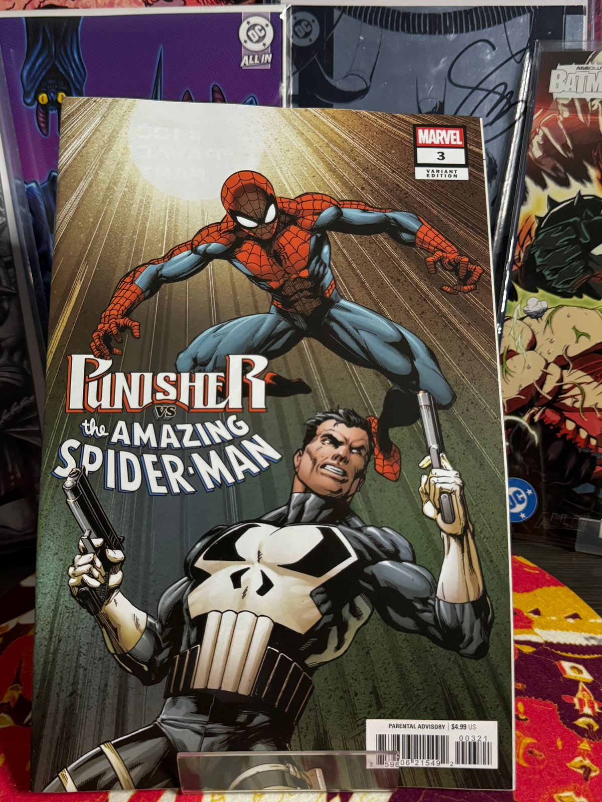 PUNISHER VS. SPIDER-MAN #3 MARK BAGLEY VARIANT