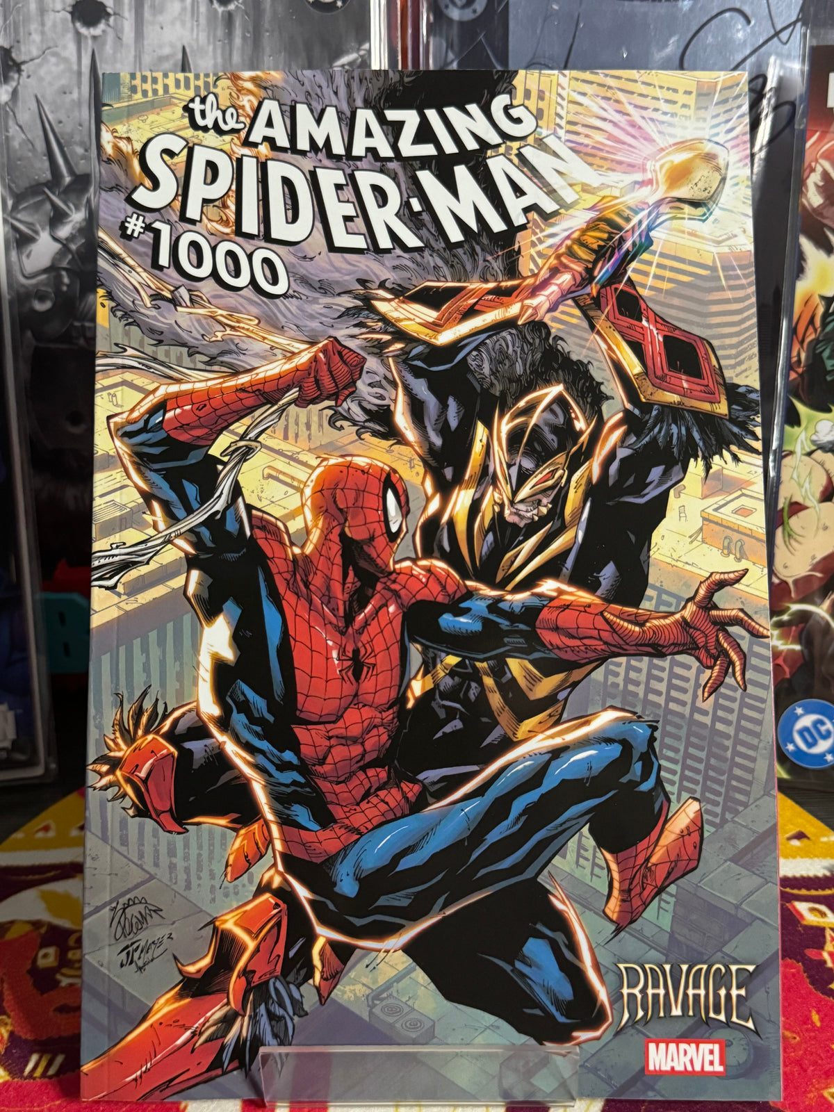AMAZING SPIDER-MAN #1000 RYAN STEGMAN RAVAGE VARIANT